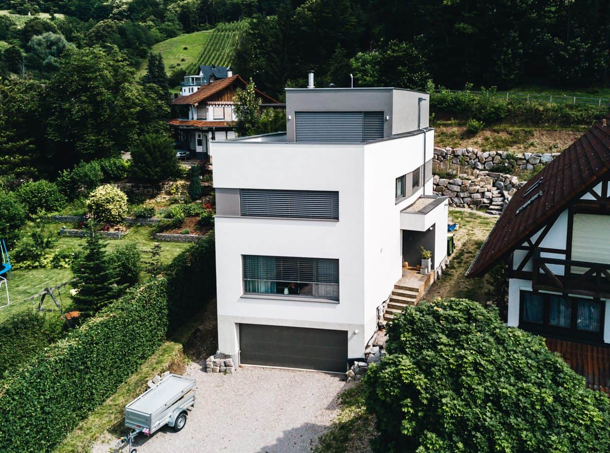 Neubau Einfamilienhaus mit Flachdach in Bühl