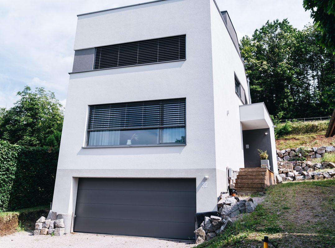 Neubau Einfamilienhaus mit Flachdach in Bühl